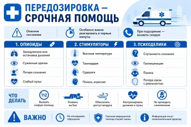 Помощь при передозировке в Узловой